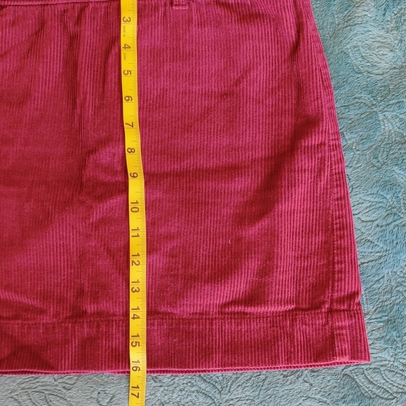 SOLD.......💚 Corduroy Mini Skirt by LOFT - Picture 4 of 7